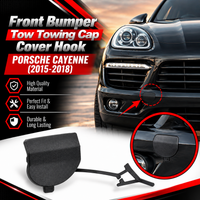 Front Bumper Tow Towing Cap Cover Hook Left 95850549950 Right 95850550050 Compatible with PORSCHE CAYENNE (2015-2018) Tag No.138