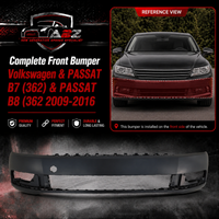 Complete Front Bumper 3AD807221 Compatible With Volkswagen & PASSAT B7 (362) & PASSAT B8 (362 Tag No.131