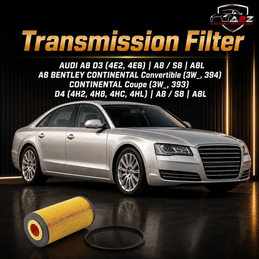 Transmission Filter E314H01D58 & 07C115562E & OX557D Compatible With AUDI A8 D3 (4E2, 4E8) | A8 / S8 | A8L A8 BENTLEY CONTINENTAL Convertible (3W_, 394) CONTINENTAL Coupe (3W_, 393) D4 (4H2, 4H8, 4HC, 4HL) | A8 / S8 | A8L Tag.283