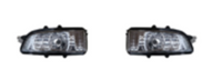 Side Rearview Mirror Light or Mirror Indicator Turn Signal Light Lamp Left 31111090 & 30716696 & Right 31111102 & 30716697 Compatible With Volvo S40 (2007-2012)