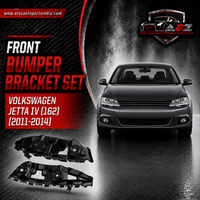 Front Bumper Bracket Left 5C6807183A Right 5C6807184A Compatible With Volkswagen JETTA IV (162) Tag No.282