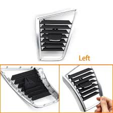 Black Ac Vent Grille Center 8R2820951E & Right 8R2820902E & Left 8R2820901E  Compatible With Audi Q5