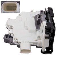 Front Left Door Lock Actuator (8 Pin) 8J2837015A Compatible With AUDI A4 B8 (8K2) | A4 / S4 & A5 (8T3) | A5 / S5 & Q5 (8RB) & Q7 (4LB) & TT (8J3) & VW TOUAREG (7P5, 7P6) (2008-15)