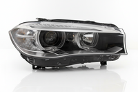 Headlight Headlamp Left 63117471347 & Right 63117471348 (Without Blaster) Compatible With BMW X5 F15 2013-2018 Projector
