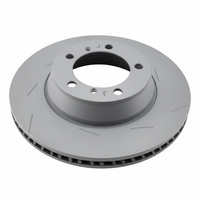 Rear Brake Disc Set Left 298615601A Right 298615602A Compatible With PORSCHE PANAMERA (970)