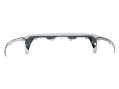 Rear Bumper Chrome 2538859202 Compatible With MERCEDES-BENZ GLC (X253) (2020-2024) Tag No.216