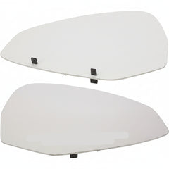 Side Rearview Wing Side Mirror Glass Left 8W0857535C & Right 8W0857536C Compatible With AUDI A4 2016-2018