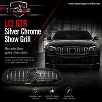 LCI GTR Silver Chrome Show Grill Compatible With Mercedes Benz E-Class W213 (2021-2023) Tag 80