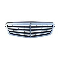 Show Grill Compatible With Mercedes Benz E-CLASS 3 Lines W212 T-1 2128800583 , & 2128801083 Tag 11