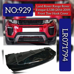 Front Tow Hook Cover LR071794 Compatibe With Land Rover Range Rover Evoque (L538) (2016-2019) Tag No.929