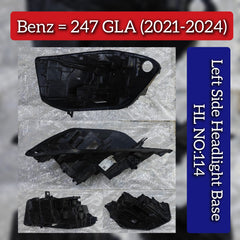 Headlight Base Compatible With Mercedes Benz W247 GLA (2021-2024) Tag No.114