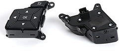 Mercedes-Benz C-CLASS 204/ E-CLASS 212 Complete Steering Wheel Switch Set (Black-Square) - Left Hand 2185400162 & Right Hand 2185400262 Tag-SW-92
