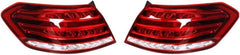 Tail Light Rear Lamp Compatible With MERCEDES-BENZ E-CLASS W212 (2013-2016) Tail Light Rear Lamp Left 2129060103 A2129060103 & Right 2129060203 A2129060203 Tag-TLM-107