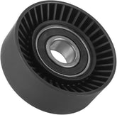 Belt Idler Pulley 059903341H 95510211801 Compatible with AUDI A4 B7 (8EC) | A4 / S4 & A6 C6 (4F2) | A6 / S6 & A8 D3 (4E2, 4E8) | A8 / S8 | A8L & Q7 (4LB)