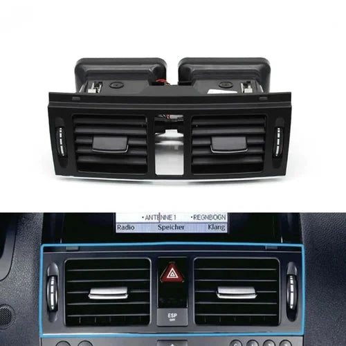 Center AC Vent Grille Assembly for Mercedes Benz C-Class W204 2007-2011