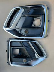 Fog Lamp Cover Compatible With AUDI Q5 (2021-23) Fog Lamp Cover Left 80F807679 & Right 80F807680
