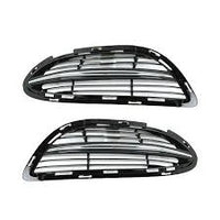 Fog Lamp Cover With Chrome Compatible With MERCEDES-BENZ S-CLASS W222 2014-2017 Fog Lamp Cover With Chrome Left 2228850224 & Right 2228850324 2228851321 A2228851321 Tag-FC-331