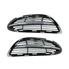 Fog Lamp Cover With Chrome Compatible With MERCEDES-BENZ S-CLASS W222 2014-2017 Fog Lamp Cover With Chrome Left 2228850224 & Right 2228850324 2228851321 A2228851321 Tag-FC-331
