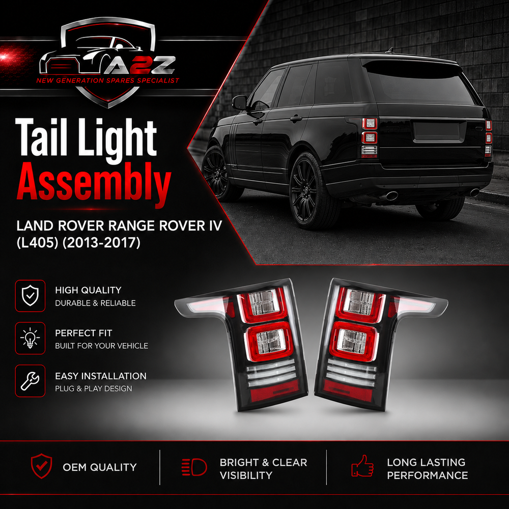 Tail Light Rear Lamp Left LR034237 LR061682 LR055106 & Right LR034235 LR061659 LR055103 Compatible With LAND ROVER RANGE ROVER IV (L405) Tag-TLR-07