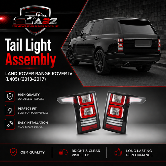 Tail Light Rear Lamp Left LR034237 LR061682 LR055106 & Right LR034235 LR061659 LR055103 Compatible With LAND ROVER RANGE ROVER IV (L405) Tag-TLR-07