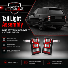 Tail Light Rear Lamp Left LR034237 LR061682 LR055106 & Right LR034235 LR061659 LR055103 Compatible With LAND ROVER RANGE ROVER IV (L405) Tag-TLR-07