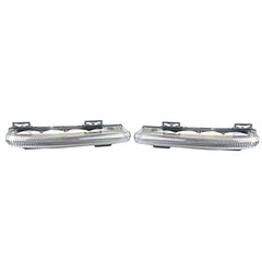 Fog Lamp Fog Light Drl Led Left 2049069100 & Right 2049069200 Compatible With Mercedes B Class W246 2012-2018 Tag No.104