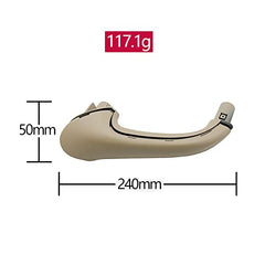 Door Handle Compatible with Mercedes C Class Door Handle C Class W203 2000 2007 Black