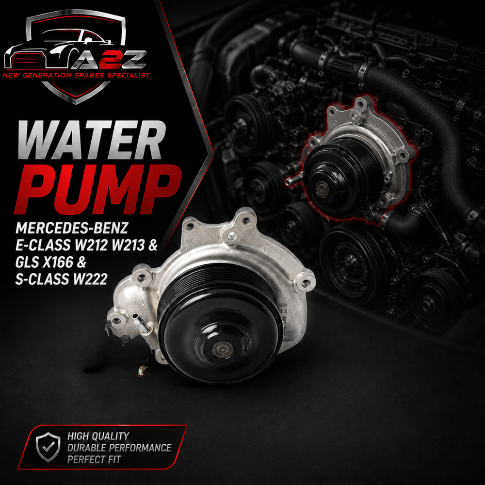 Water Pump 6422002001 6422002101 A6422002101 A642200200180 A642200210180 Compatible With MERCEDES-BENZ E-CLASS W212 W213 & GLS X166 & S-CLASS W222 Tag-W-25