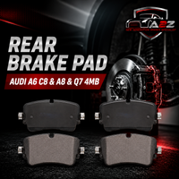 Rear Brake Pad 4M0698451N 2230701 P85161 Compatible With AUDI A6 C8 & A8 & Q7 4MB