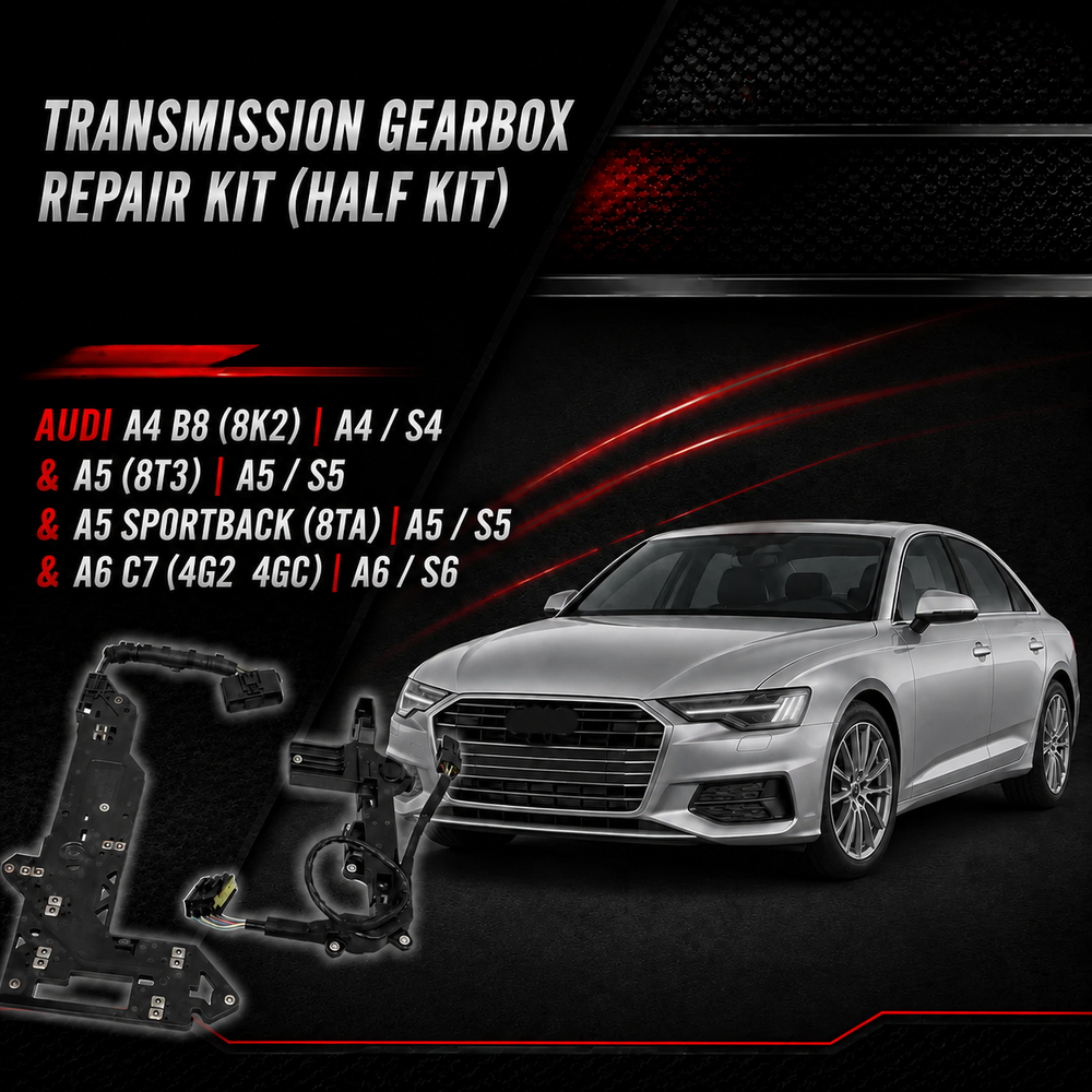 Transmission Gearbox Repair Kit 0B5398009F (HALF KIT) Compatible With AUDI A4 B8 (8K2) | A4 / S4 & A5 (8T3) | A5 / S5 & A5 Sportback (8TA) | A5 / S5 & A6 C7 (4G2, 4GC) | A6 / S6