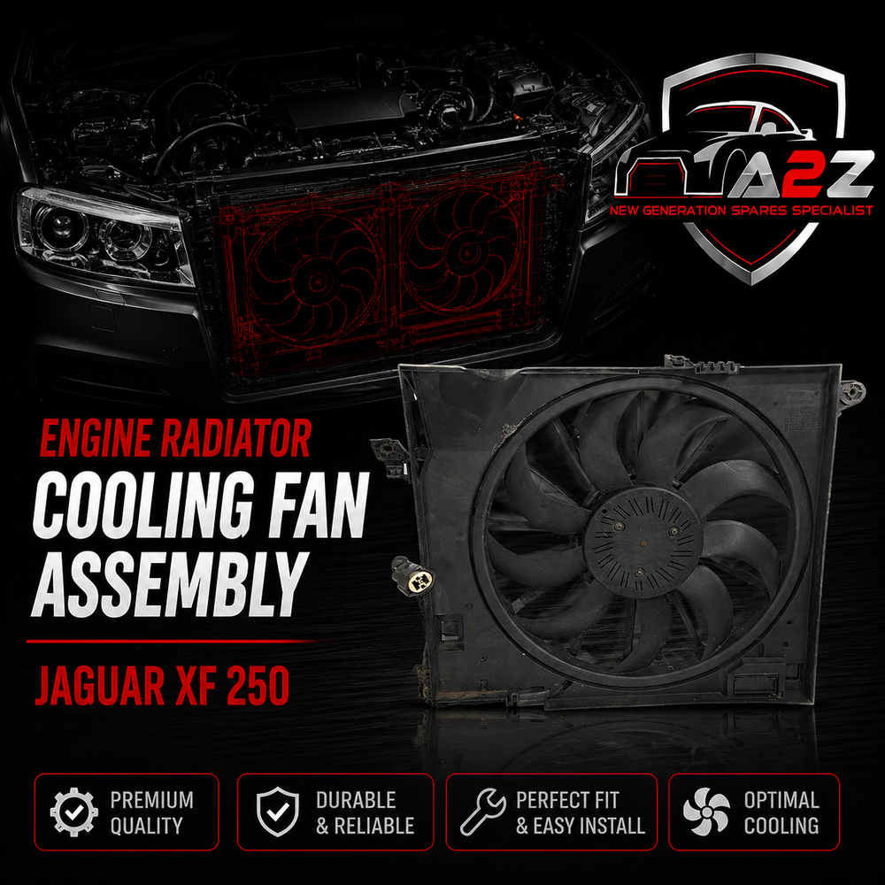 Engine Radiator Cooling Fan Assembly C2Z10955 Compatible With JAGUAR XF 250
