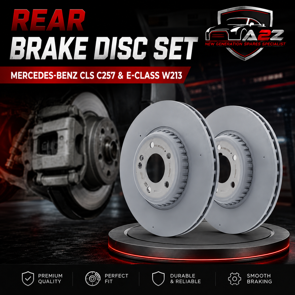 Rear Brake Disc Set A0004230712 0004230712 Compatible With MERCEDES-BENZ CLS C257 & E-CLASS W213