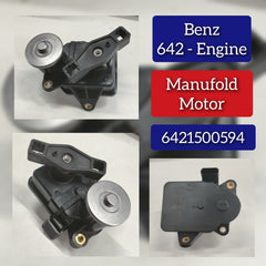 Engine Intake Manifold Actuator 6421500594 (642 Engine) Compatible With MERCEDES BENZ CLS (C219) & E-CLASS (W211,W212,W213) & GL-CLASS (X164) & GL-CLASS (X166) & GLE (W166) & GLS (X166) & M-CLASS (W164) & R-CLASS (W251, V251) & S-CLASS (W221,W222)