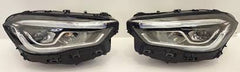 Headlight Headlamp Assy Set Left A2479068105 & Right A2479068205 (Without Blaster) Compatible With MERCEDES-BENZ C-CLASS (W247) (2020-2022) Tag No.114