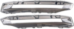 Fog Lamp Cover Right 1668842222 & Left 1668842122 & Fog Lamp Chrome Left 1668850774 A1668842122 & Right 1668850874 Compatible With MERCEDES-BENZ ML W166 2012-2015 Tag-FC-222