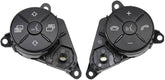 Mercedes-Benz 164/251 Complete Steering Wheel Switch Set Black-Round for M-Class (W164) & R-Class (W251, V251) - Left Hand 1648700558 and Right Hand 1648700658 Options Available Tag-SW-89