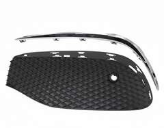Fog Lamp Cover Left 2138851122 & Right 2138850822 & A2138851122 Fog Lamp Chrome Left 2138850174& Right 2138850274 Compatible With MERCEDES-BENZ E-Class W213 2016-2020 Tag No:351