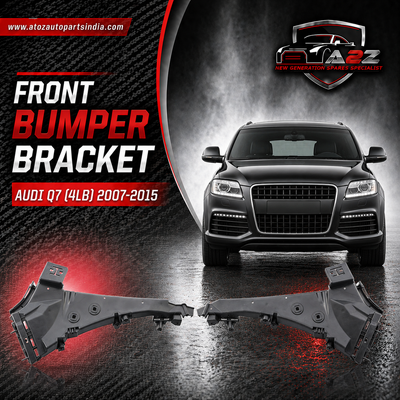 Front Bumper Bracket Left 4L0807283B & Right 4L0807284B Compatible With AUDI Q7 (4LB) 2007-2015 Tag No.183