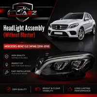 Complete Headlight Headlamp Assy Left A1669062103 & Right A1669062203 (Without Blaster) Compatible With MERCEDES-BENZ GLE (W166) (2016-2018) Tag No.116