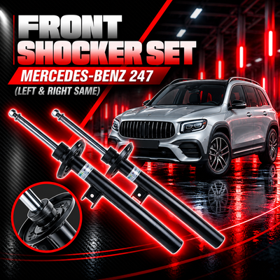 Front Shocker Set Left 2473232500 Right 2473232600 Compatible With Mercedes Benz W247