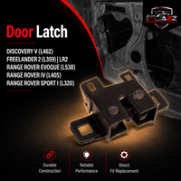 Door Latch FPS500020 Compatible With DISCOVERY V (L462) FREELANDER 2 (L359) | LR2 RANGE ROVER EVOQUE (L538) RANGE ROVER IV (L405) RANGE ROVER SPORT I (L320)