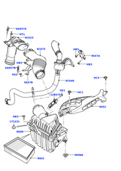 MAP Sensor Mass Air Flow Sensor LR019830 Compatible With LAND ROVER DISCOVERY SPORT (L550) FREELANDER 2 (L359) | LR2 RANGE ROVER EVOQUE (L538)