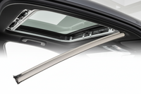 Front Black & Beige Sunroof Sunshade Curtain Cover Assembly Compatible With Mercedes Benz CLA W117 & A-Class W176