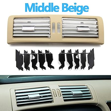 Mercedes Benz R-Class W251 Beige AC Vent Grille Set 2518302254 2518302554 2518302654 2518301154