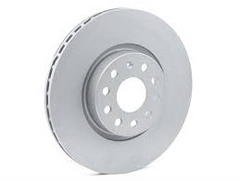 Front Brake Disc Set Left 95835140300 & Right 95835140400 Compatible With PORSCHE CAYENNE (ALBRO)