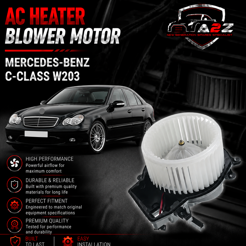 Blower Motor 2038202514 Compatible With Mercedes Benz W203