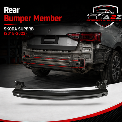 Rear Bumper Member 3V5807305A/B Compatible With Skoda Superb (2015-2023)