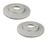 Front Brake Disc Set 34116866297 Compatible With BMW X1 (F48)