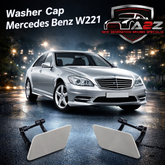 Washer Cover Cap Left 2218801305 Right 2218801405 Compatible With Mercedes Benz S-CLASS W221