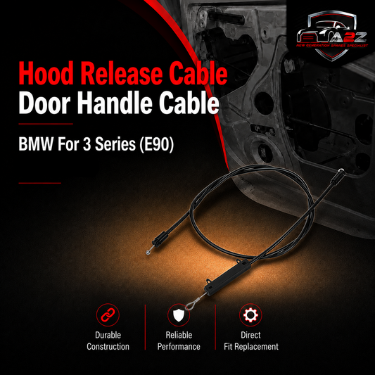 Hood Release Cable Door Handle Cable 51237201904/51237060529 51237184431 Compatible With BMW For 3 Series (E90)